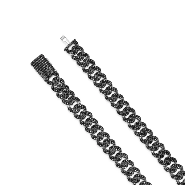 10mm Black moissanite cuban link chain - Image 2