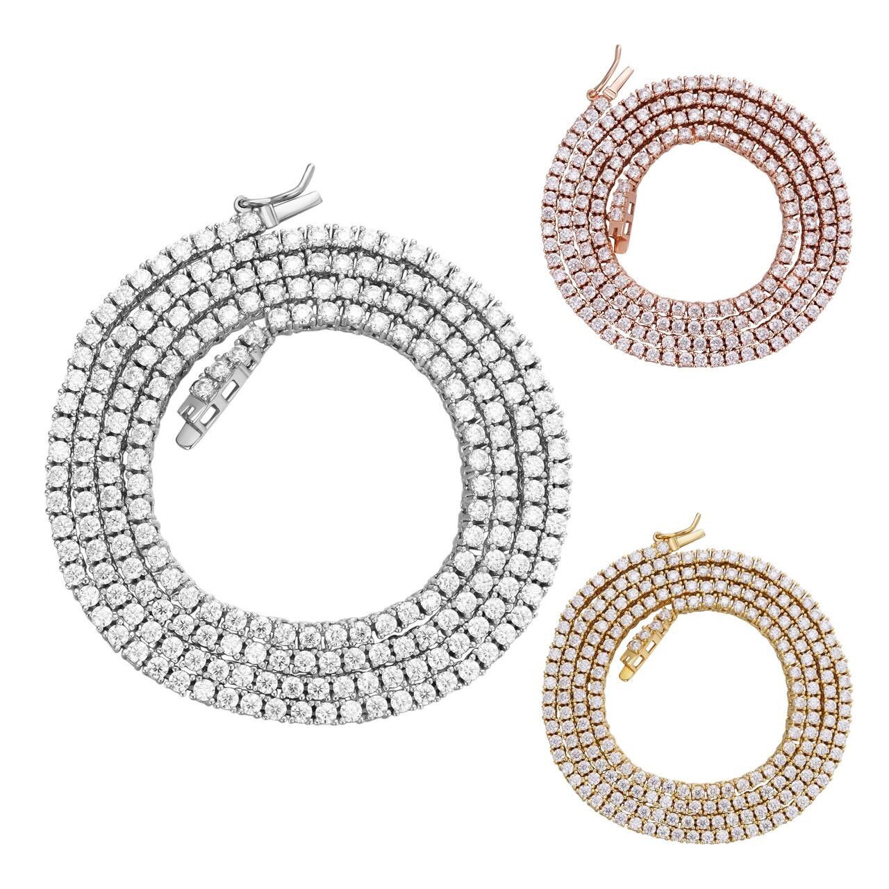 Moissanite Tennis Chain
